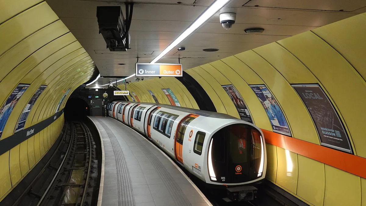 Glasgow Subway in United Kingdom