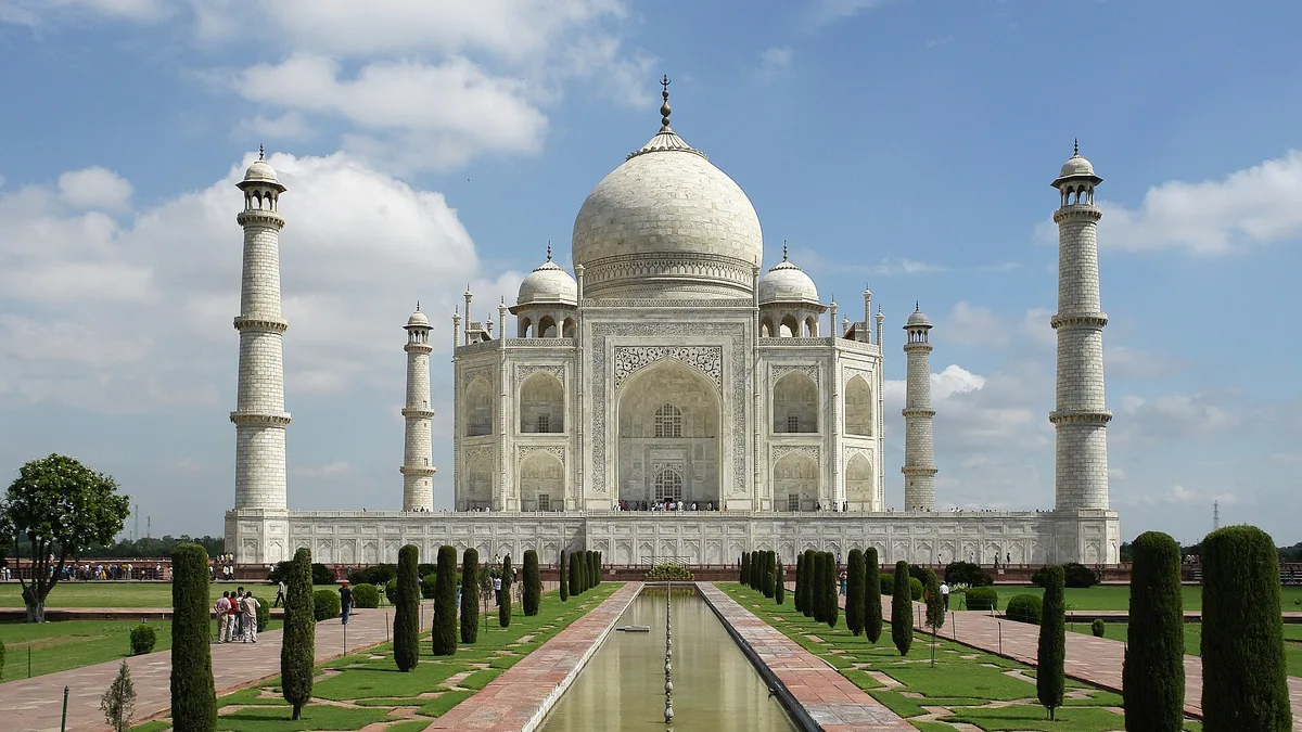Taj Mahal in India