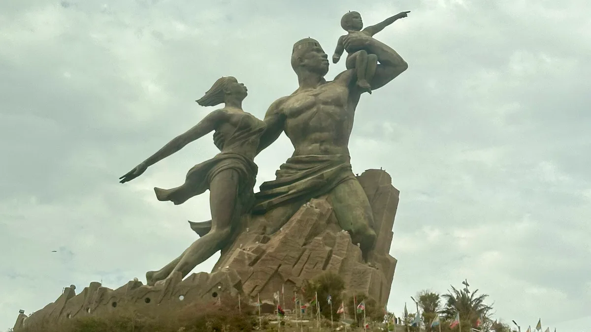 African Renaissance Monument in Senegal