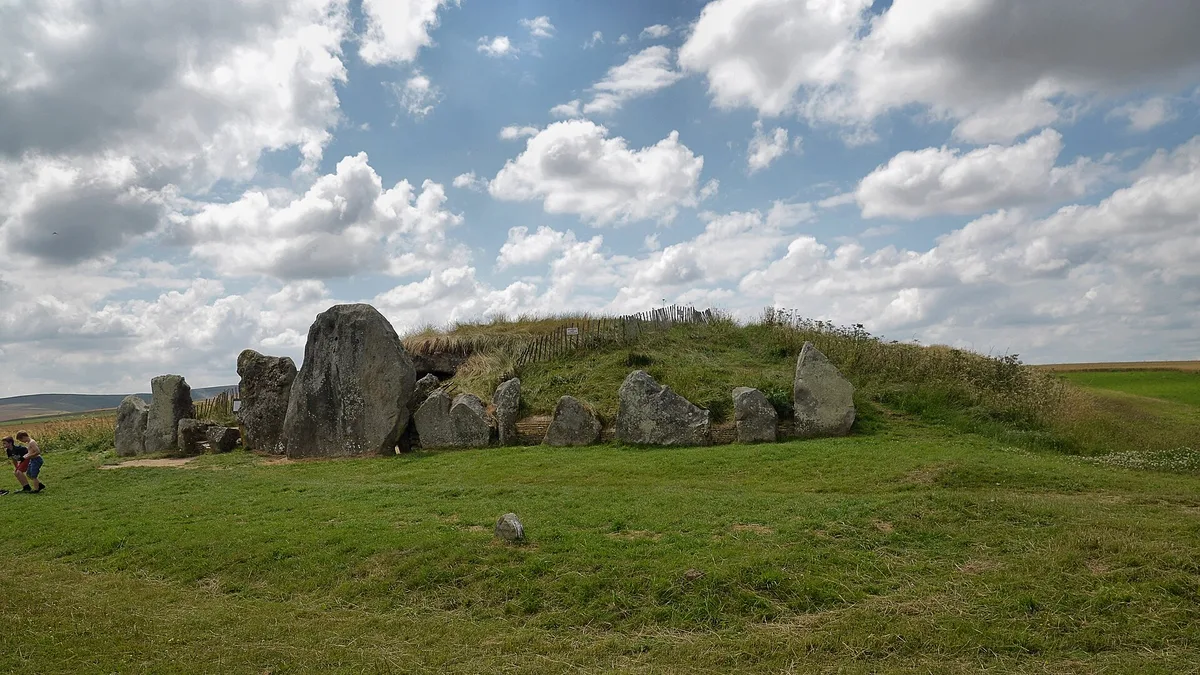 West Kennet Long Barrow in United Kingdom