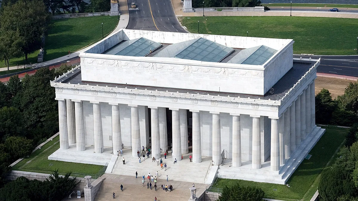 Lincoln Memorial in United States