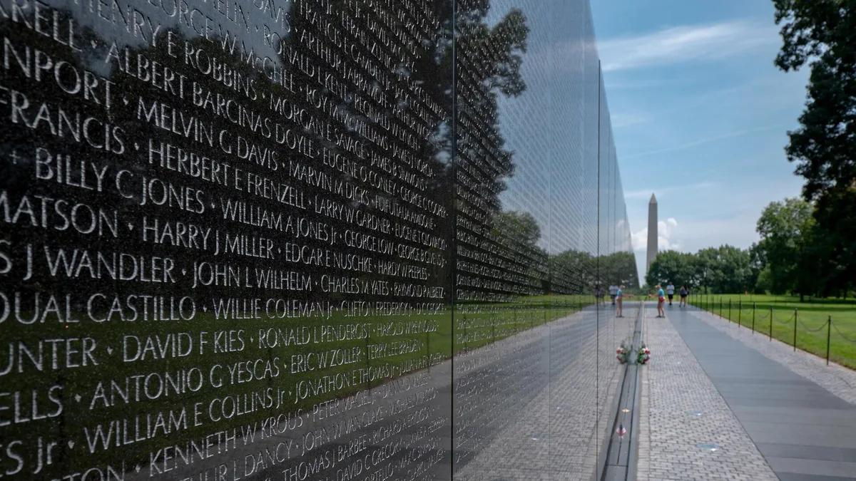 Vietnam Veterans Memorial in United States