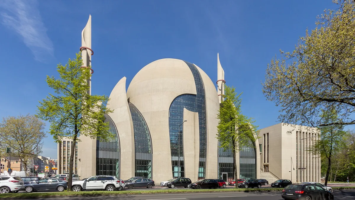 Cologne Central Mosque in Germany