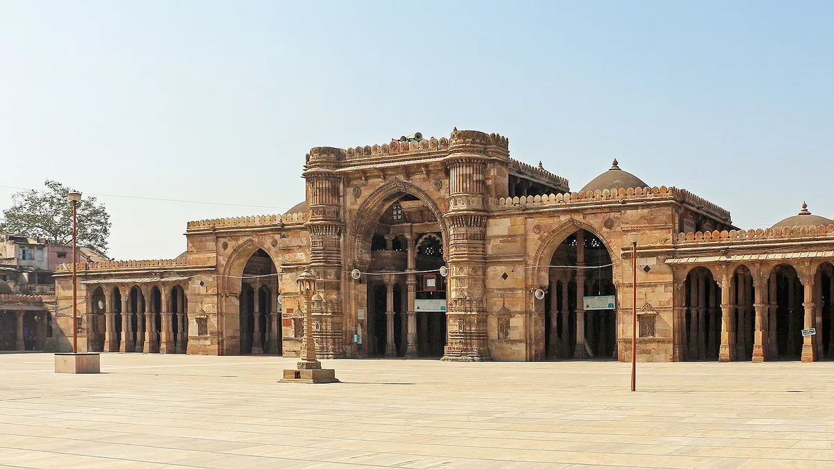 Jama Masjid Ahmedabad in India