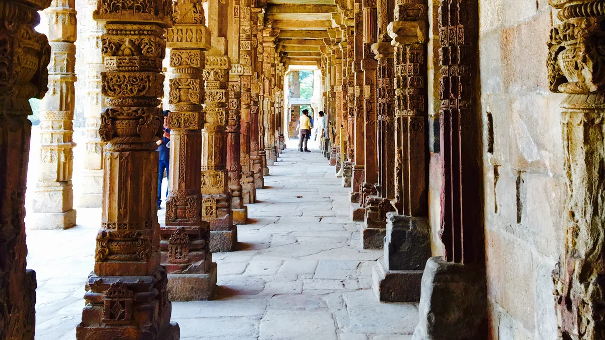 Quwwat-ul-Islam Mosque in India
