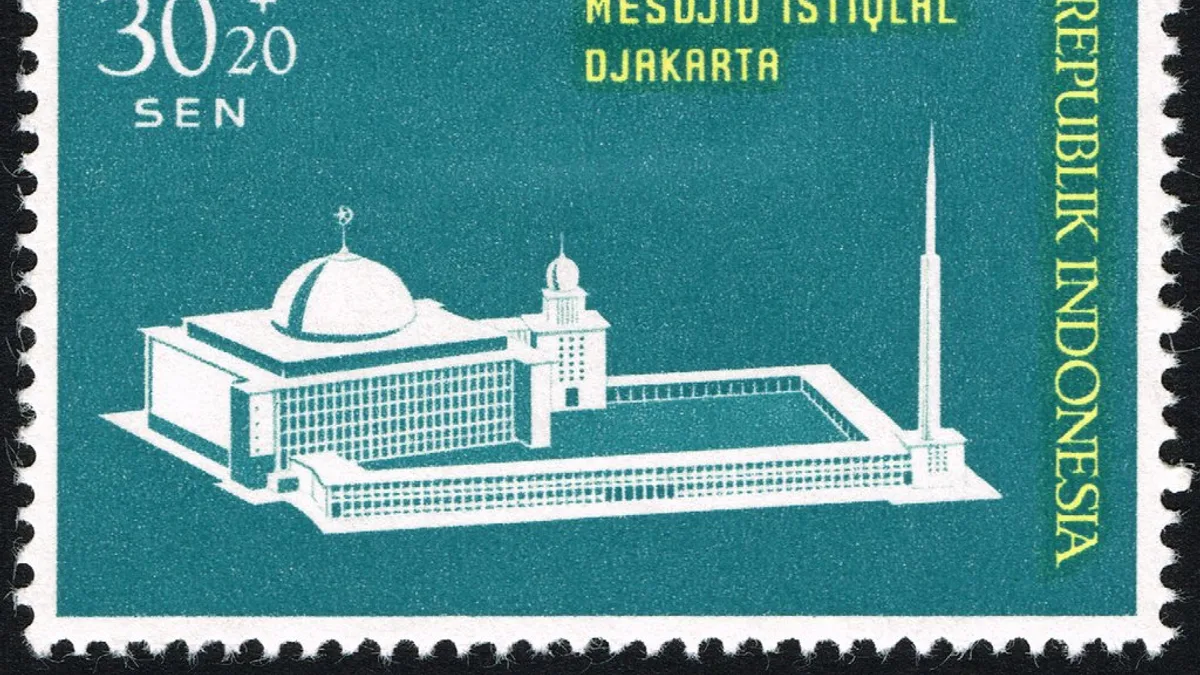 Istiqlal Mosque in Indonesia