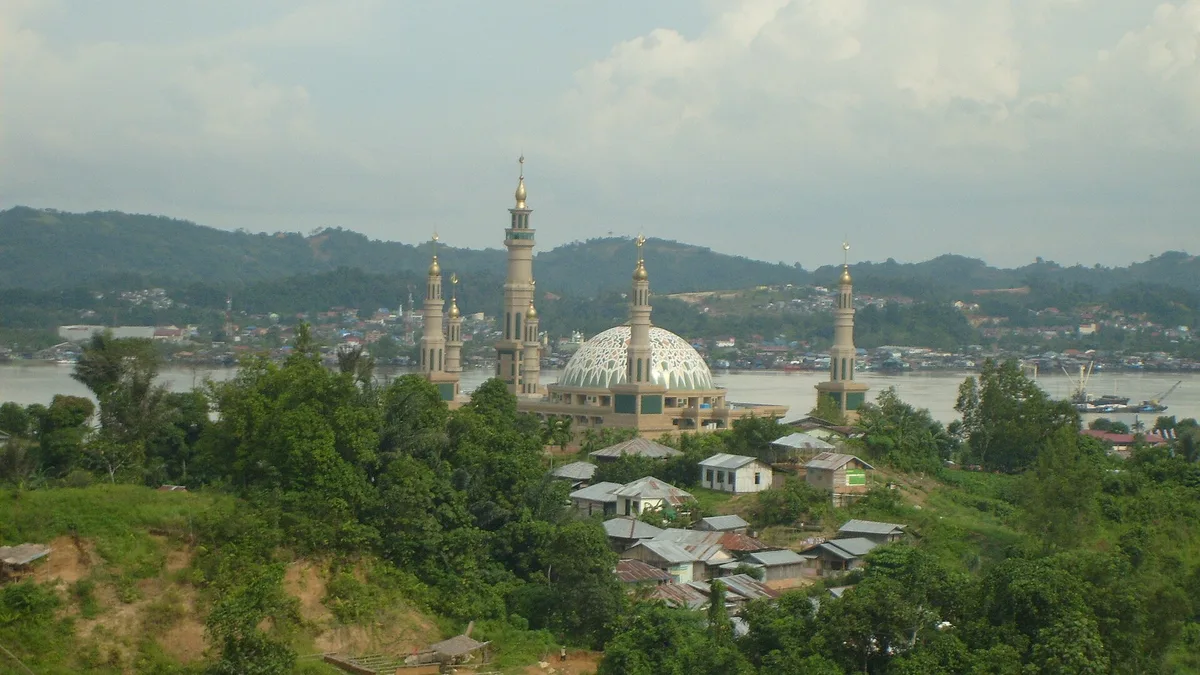 Samarinda Islamic Center Mosque in Indonesia
