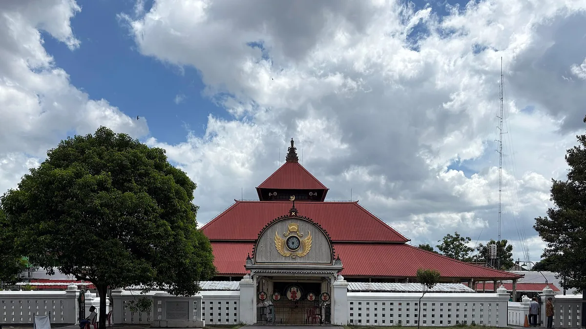 Kauman Great Mosque in Indonesia
