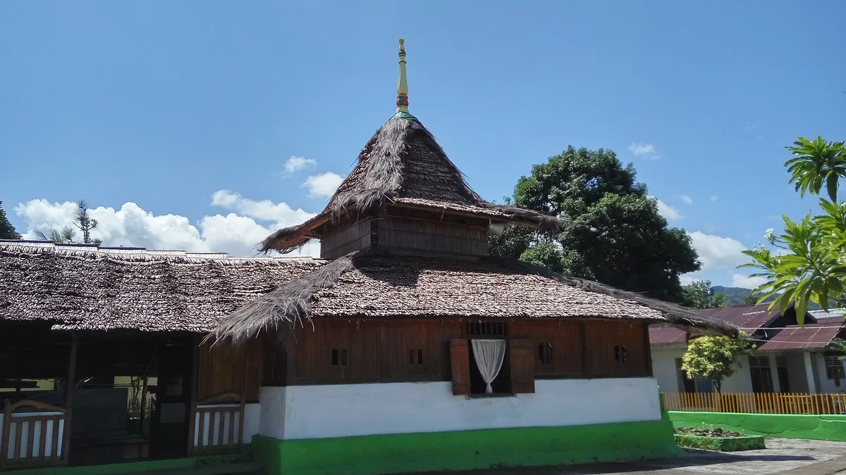 Wapauwe Mosque in Indonesia
