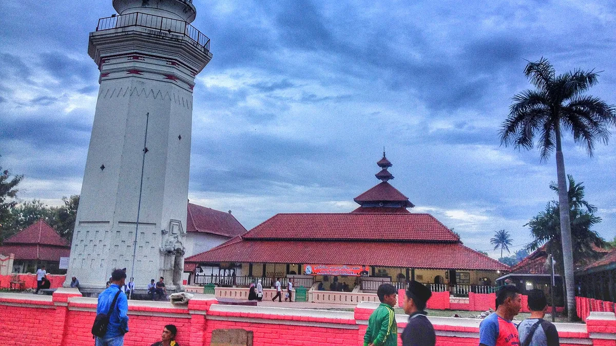 Great Mosque of Banten in Indonesia