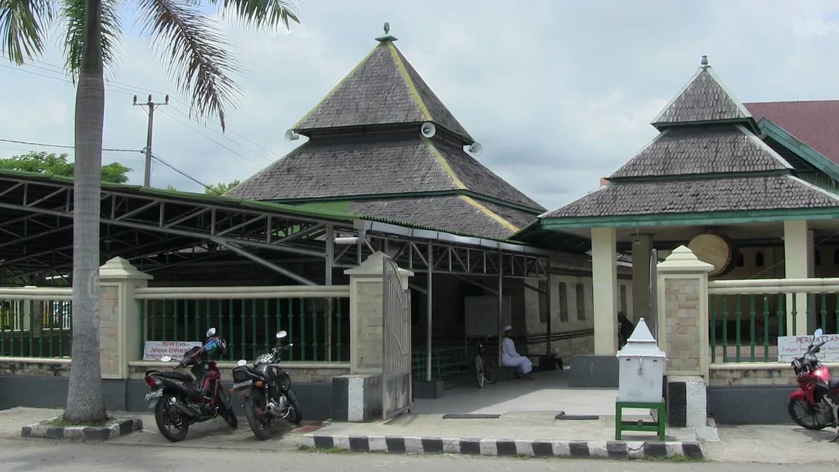 Old Mosque of Palopo in Indonesia