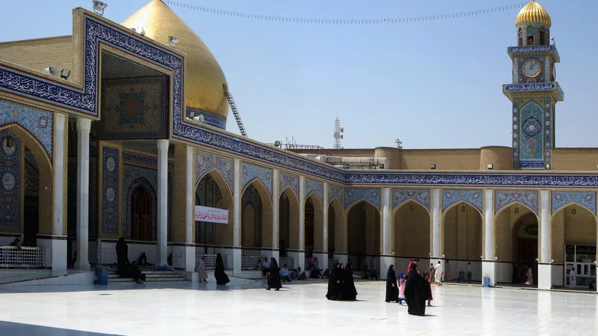 Great Mosque of Kufa in Iraq