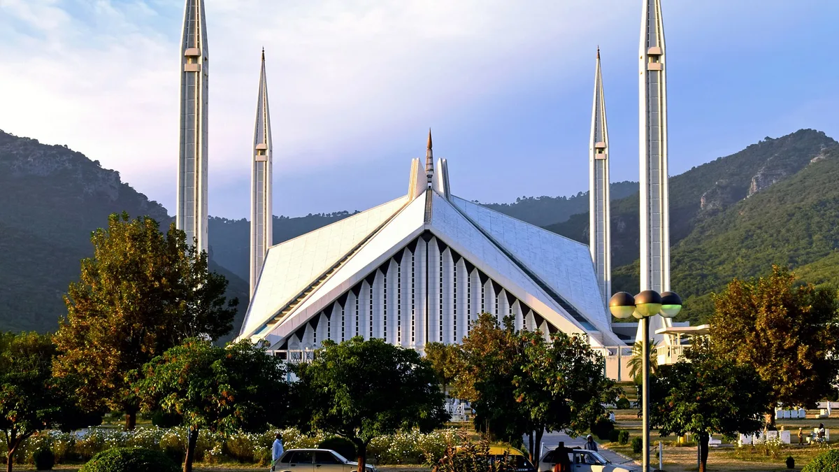 Faisal Mosque in Pakistan