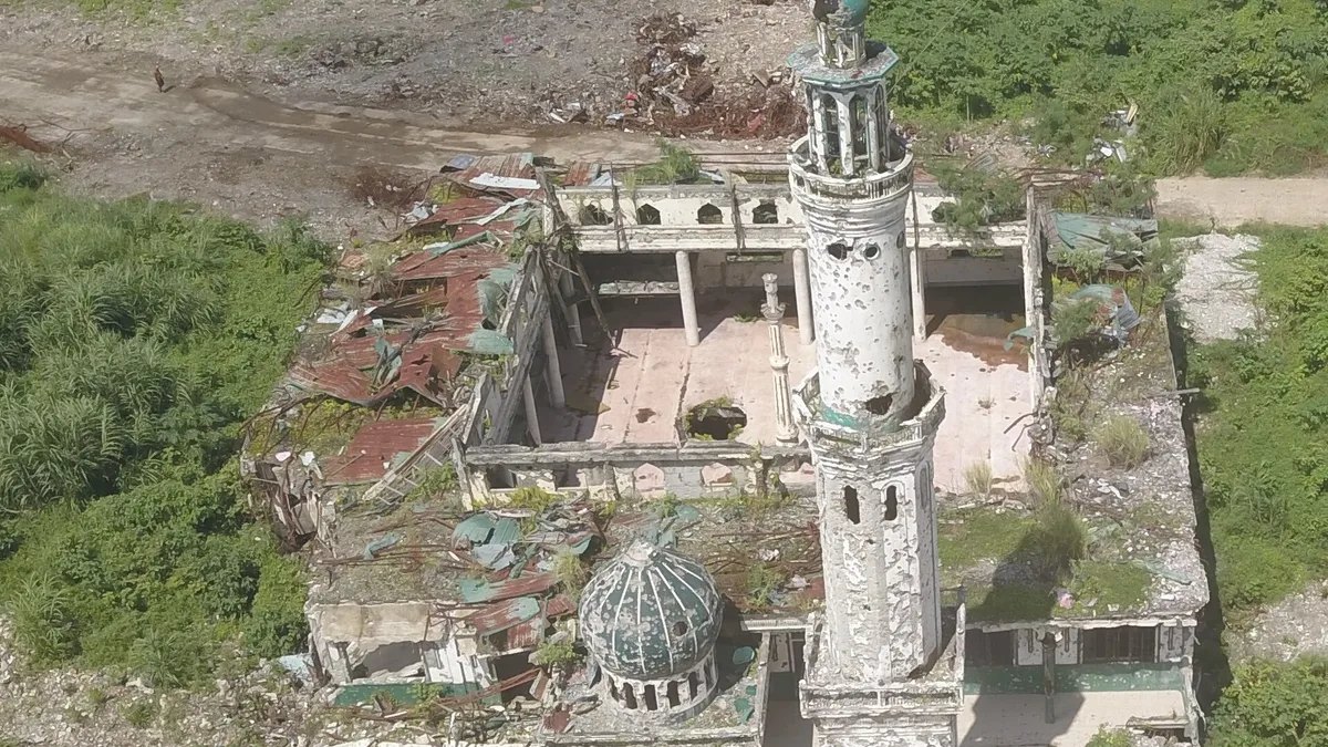 Dansalan Bato Ali Mosque in Philippines