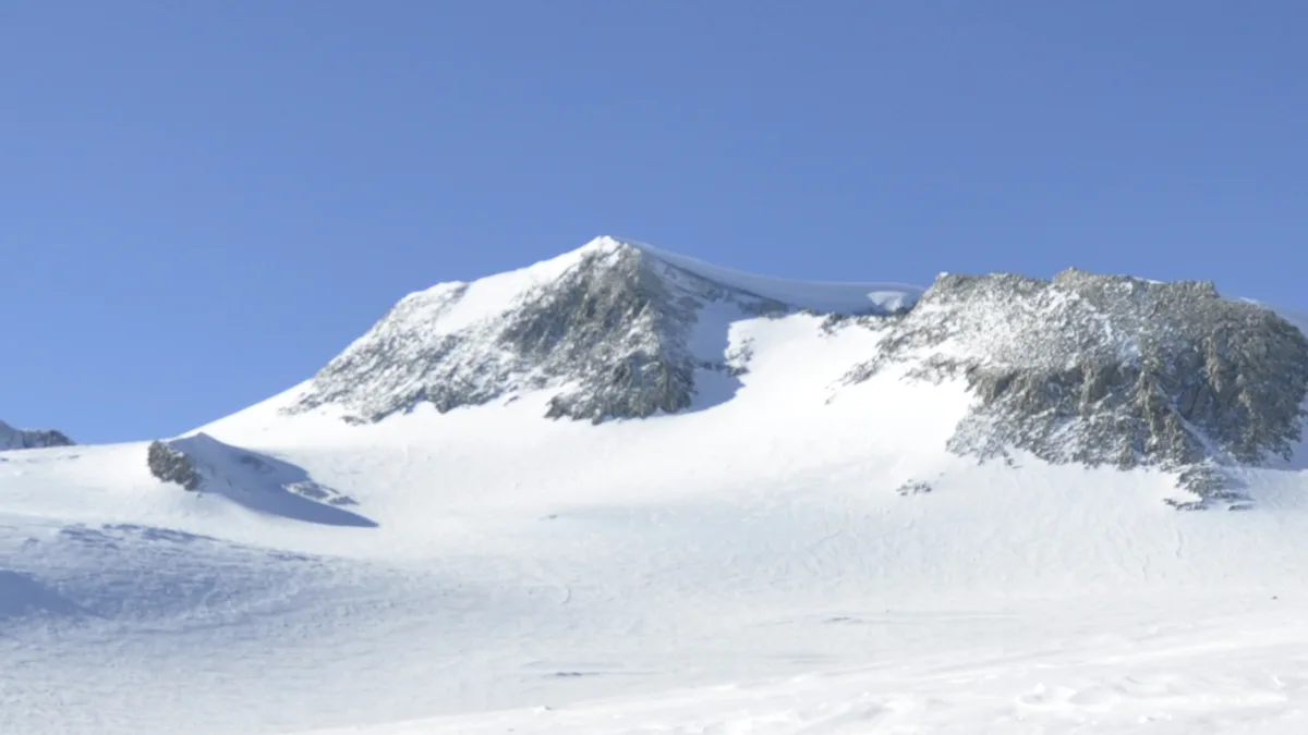 Vinson Massif in Antarctica