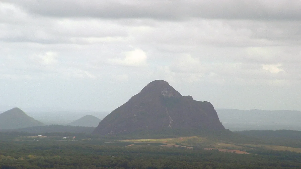 Mount Beerwah in Australia
