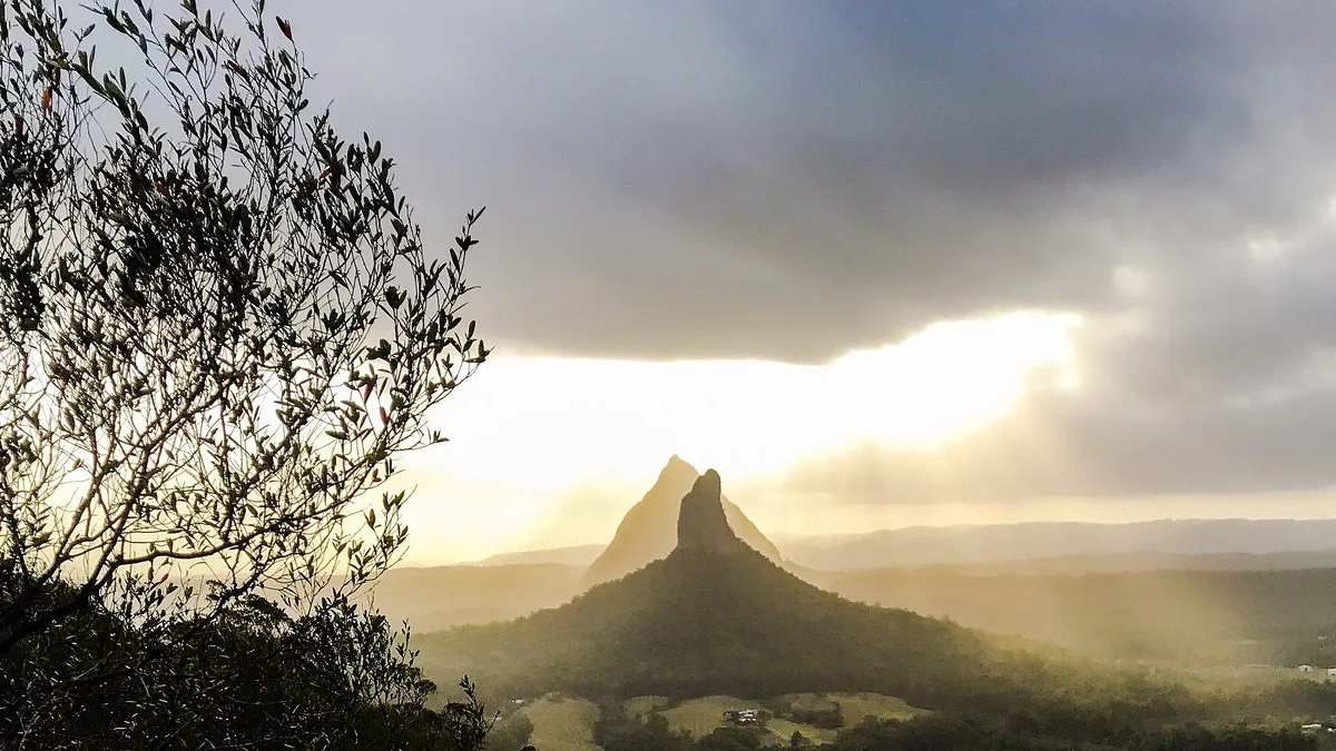 Mount Ngungun in Australia