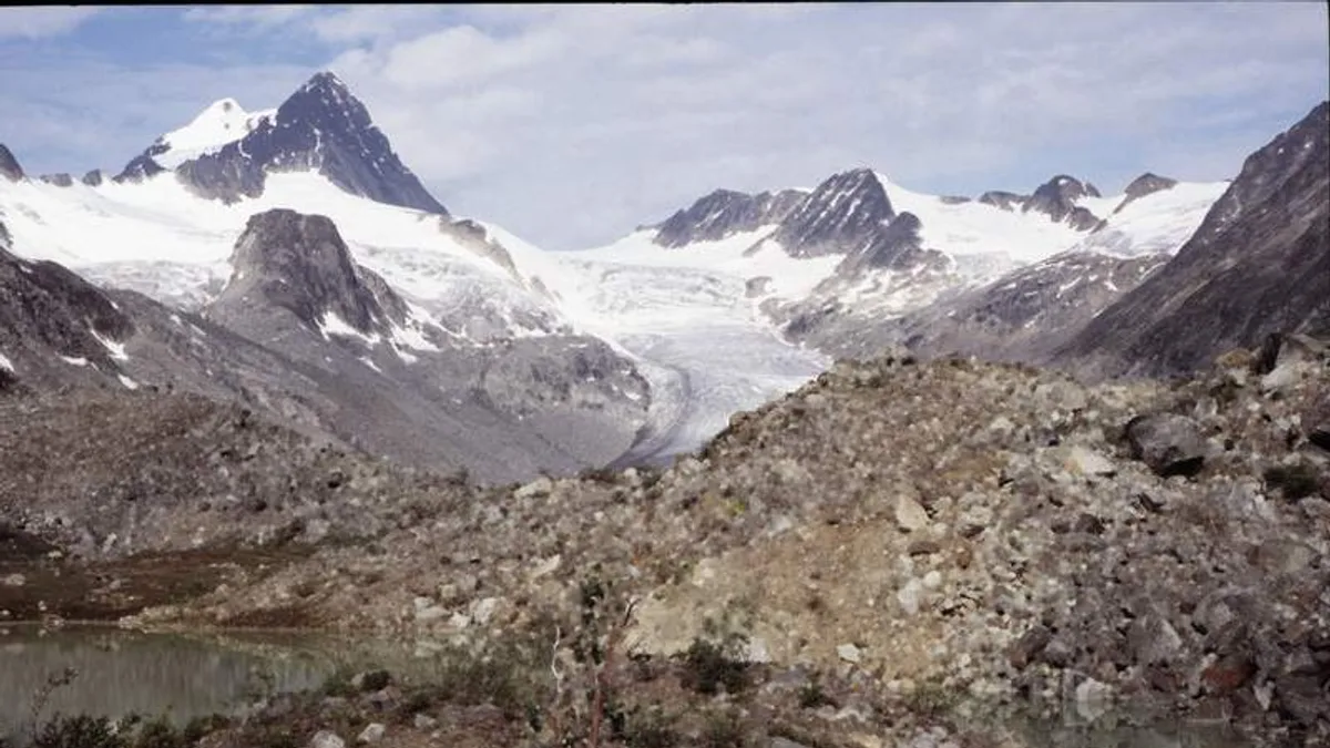 Keele Peak in Canada