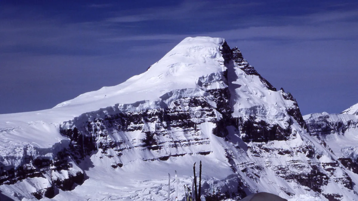 Mount Columbia in Canada