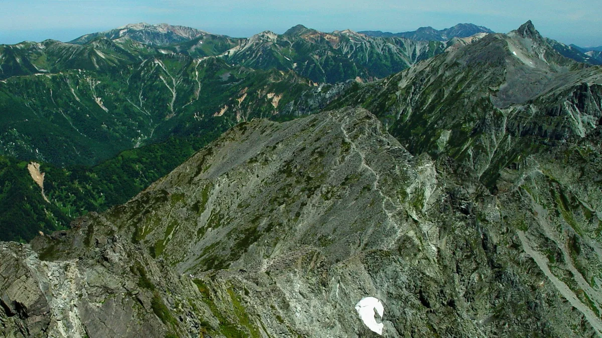Mount Okuhotaka in Japan