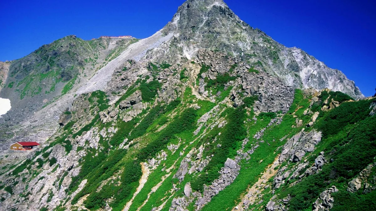 Mount Yari in Japan