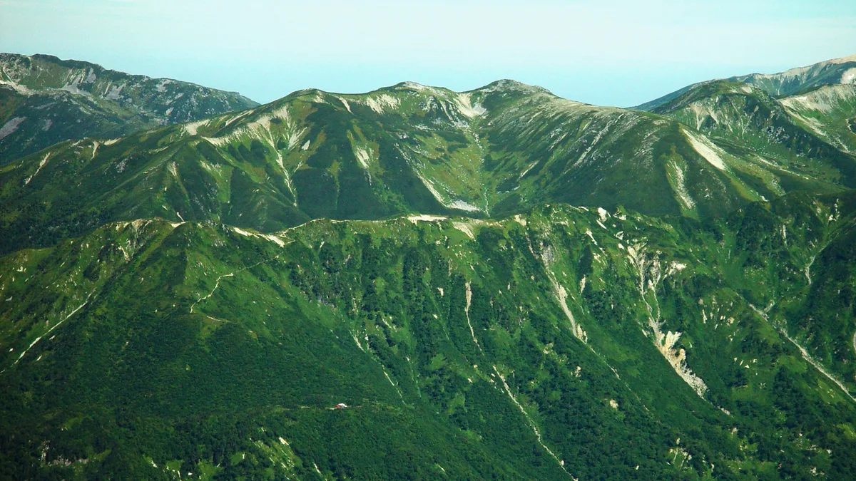Mount Karasawa in Japan