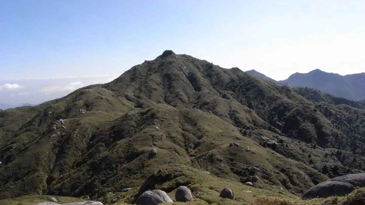 Mount Miyanoura in Japan