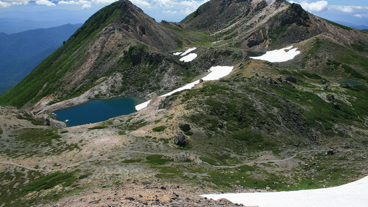 Mount Haku in Japan
