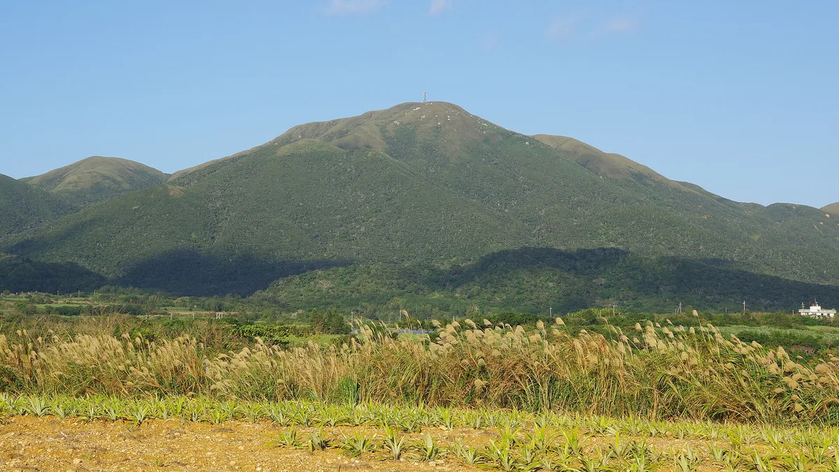 Mount Omoto in Japan