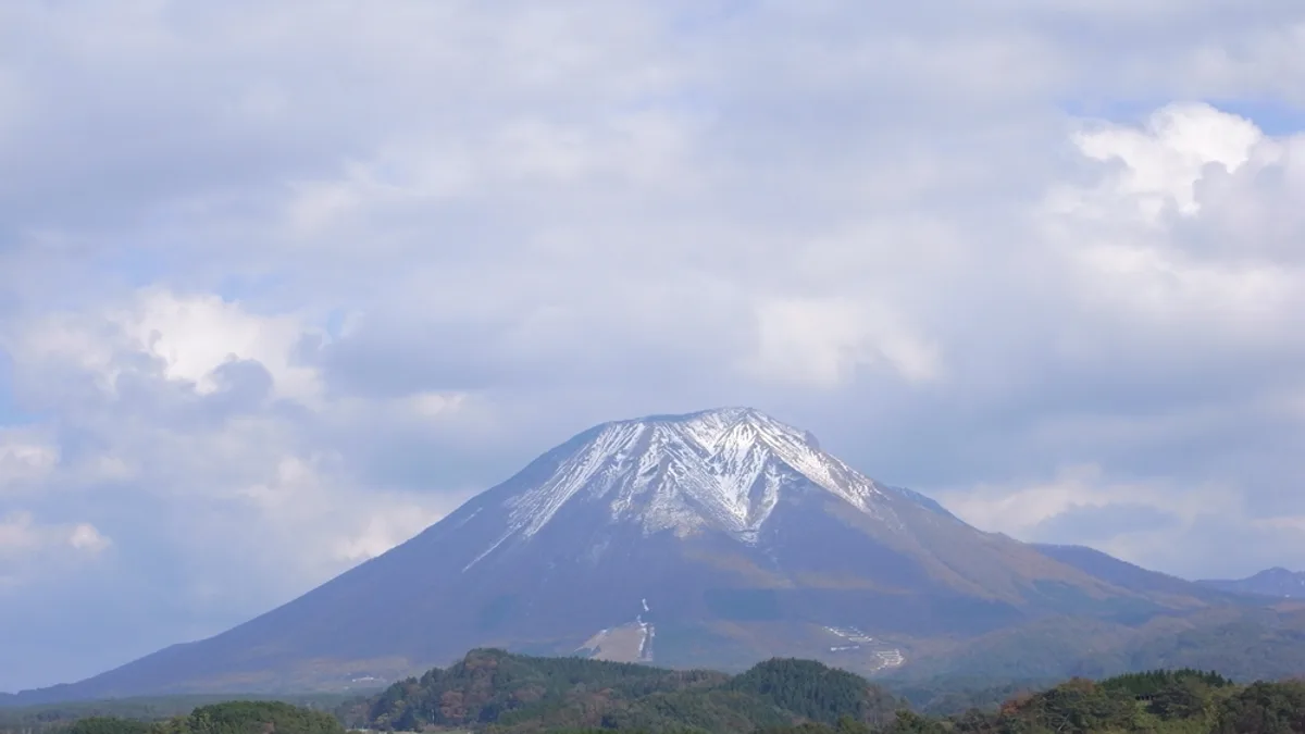 Mount Daisen in Japan