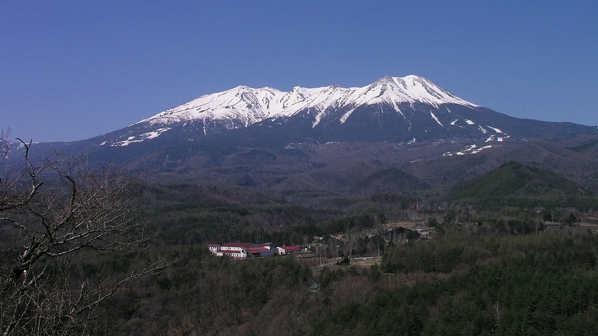 Mount Ontake in Japan