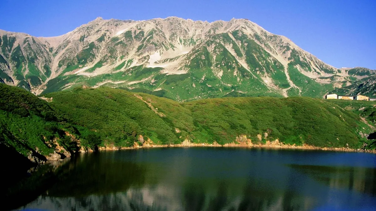 Mount Tateyama in Japan