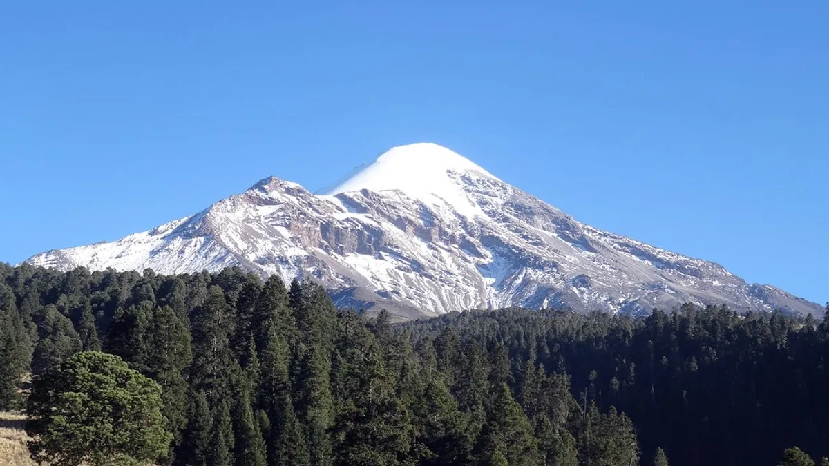 Pico de Orizaba in Mexico