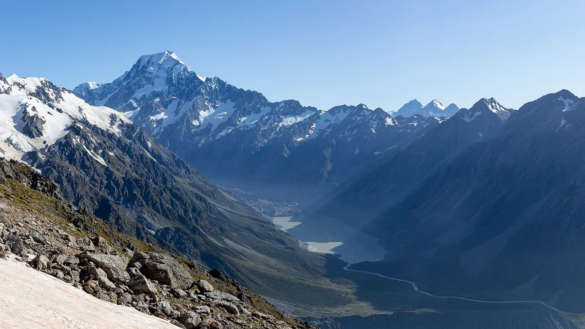 Aoraki / Mount Cook in New Zealand