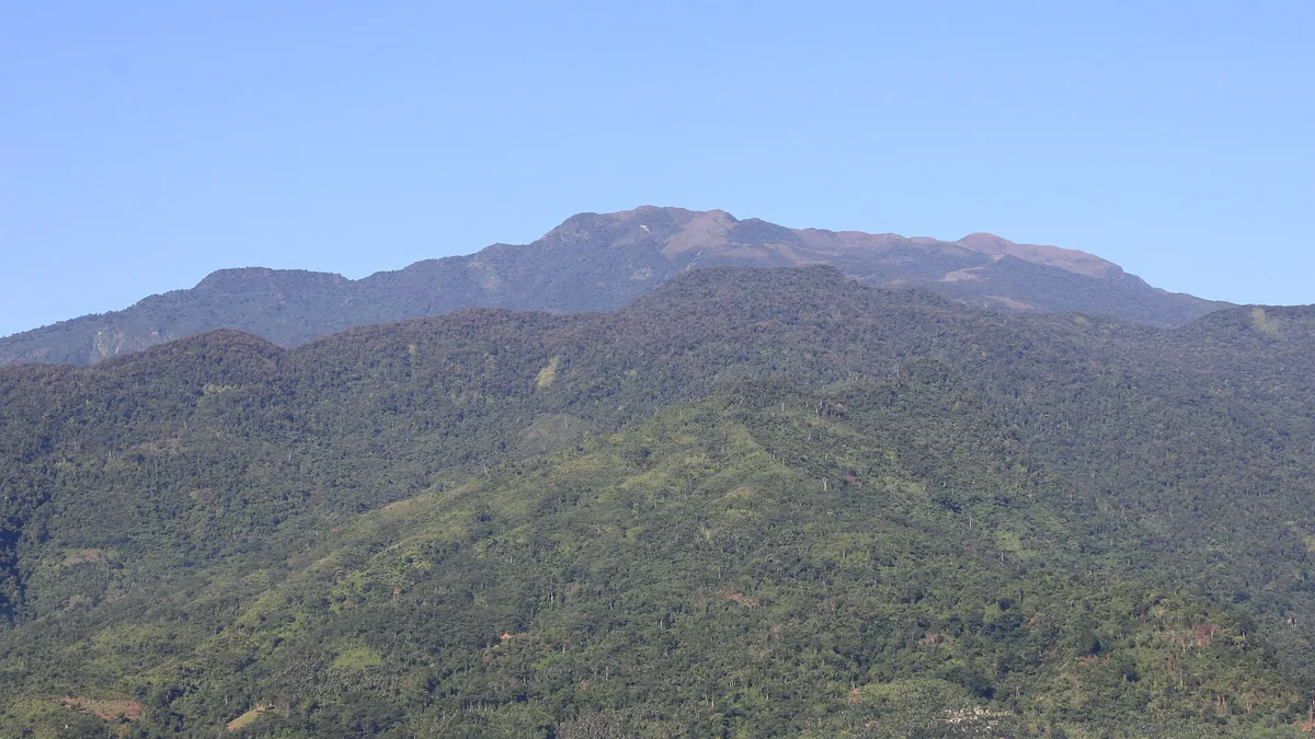 Mount Halcon in Philippines
