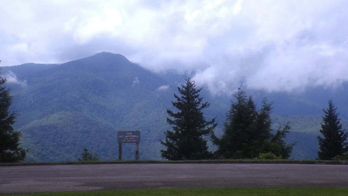 Mount Mitchell in United States