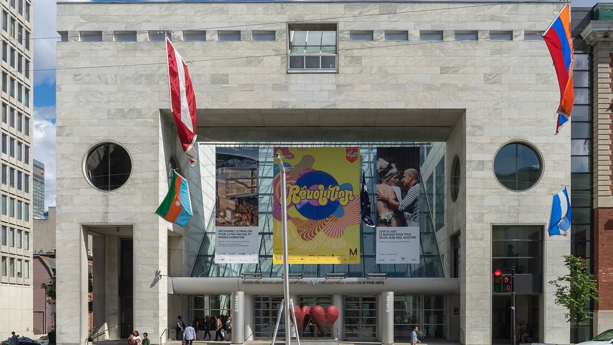 Montreal Museum of Fine Arts in Canada