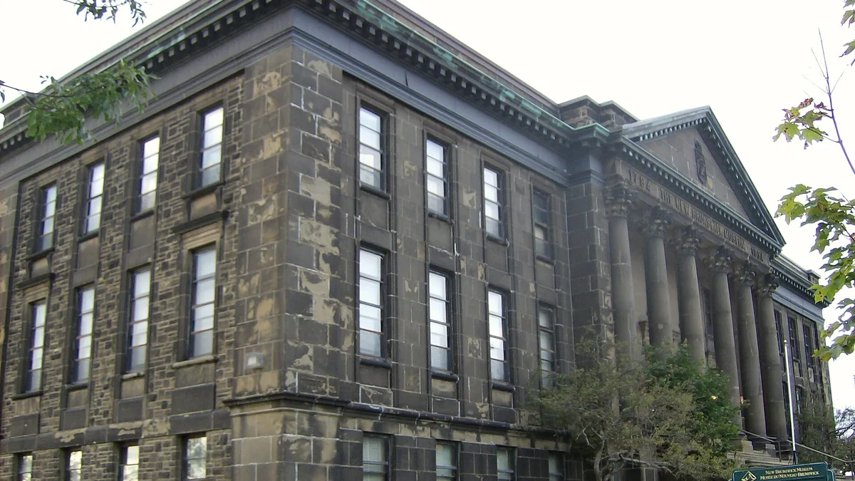 New Brunswick Museum in Canada