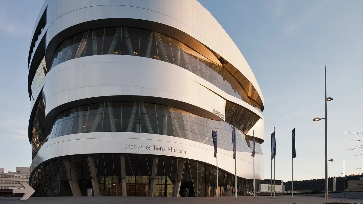Mercedes-Benz Museum in Germany