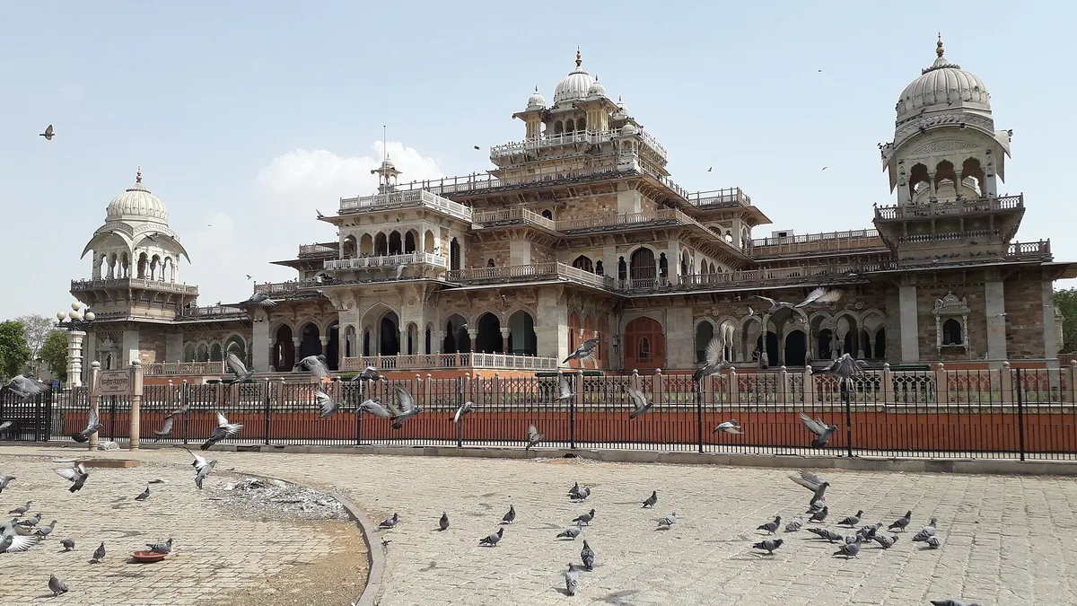 Albert Hall Museum in India