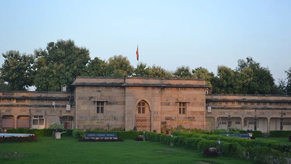 Archaeological Museum Sarnath in India