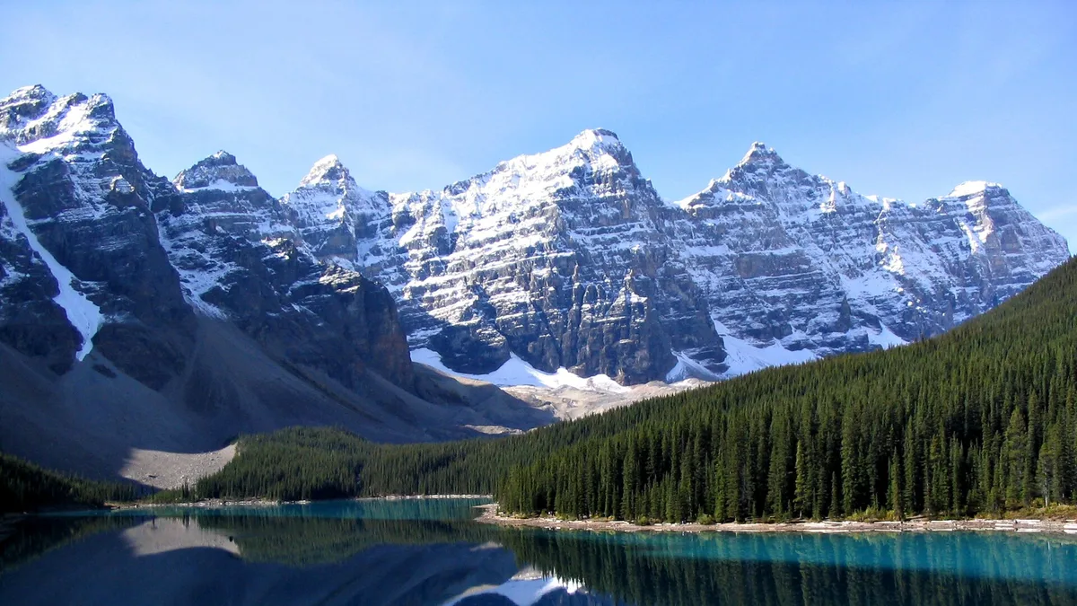 Banff National Park in Canada