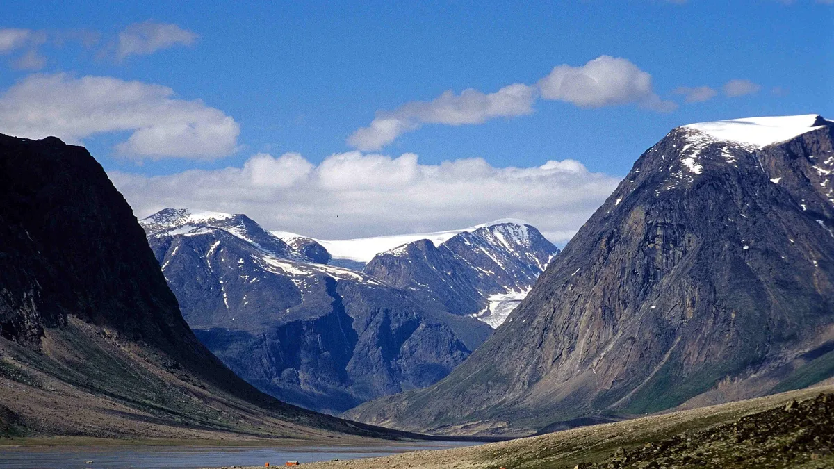 Auyuittuq National Park in Canada