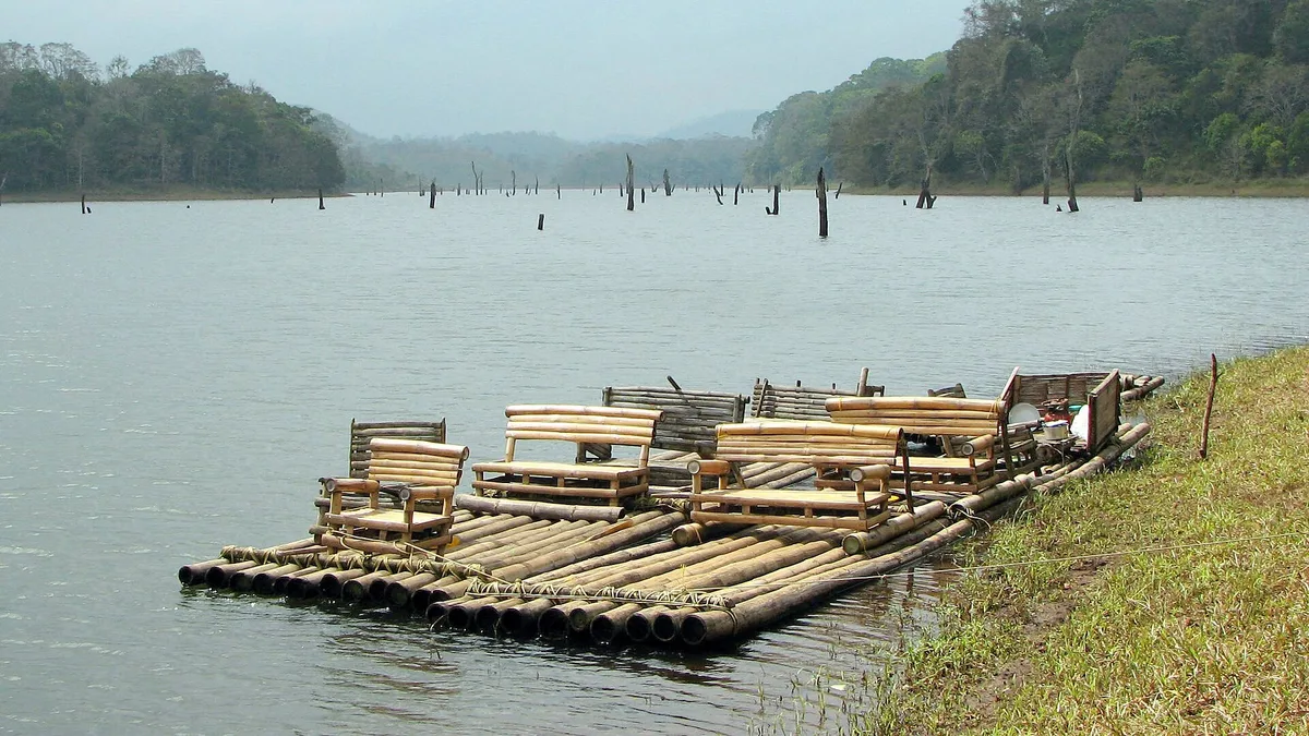 Periyar National Park in India