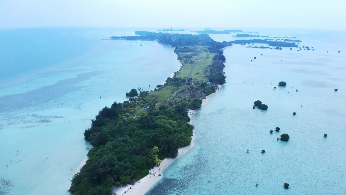 Kepulauan Seribu National Park in Indonesia
