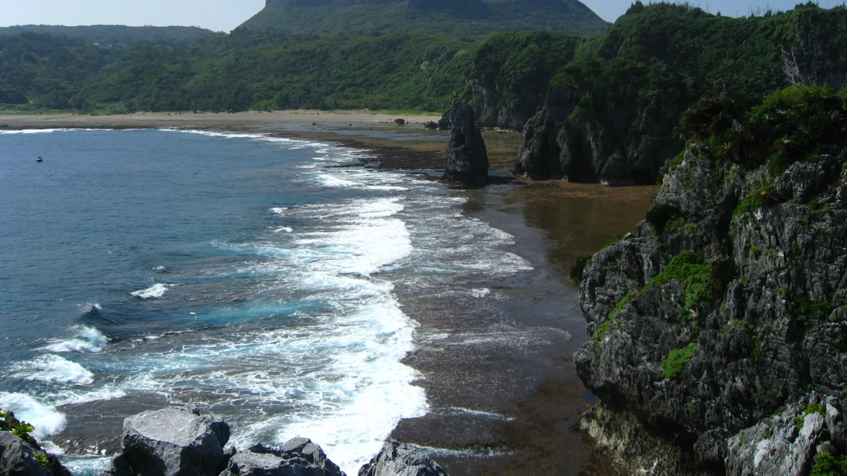 Yambaru National Park in Japan