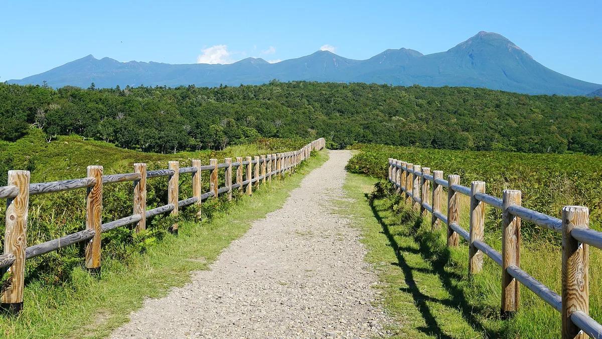 Shiretoko National Park in Japan