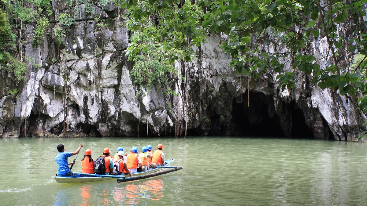 Puerto Princesa Subterranean River National Park in Philippines