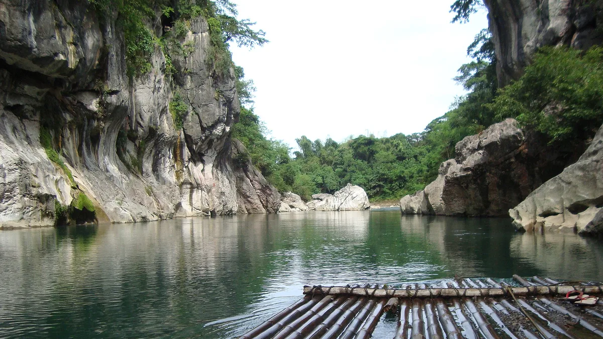 Minalungao National Park in Philippines