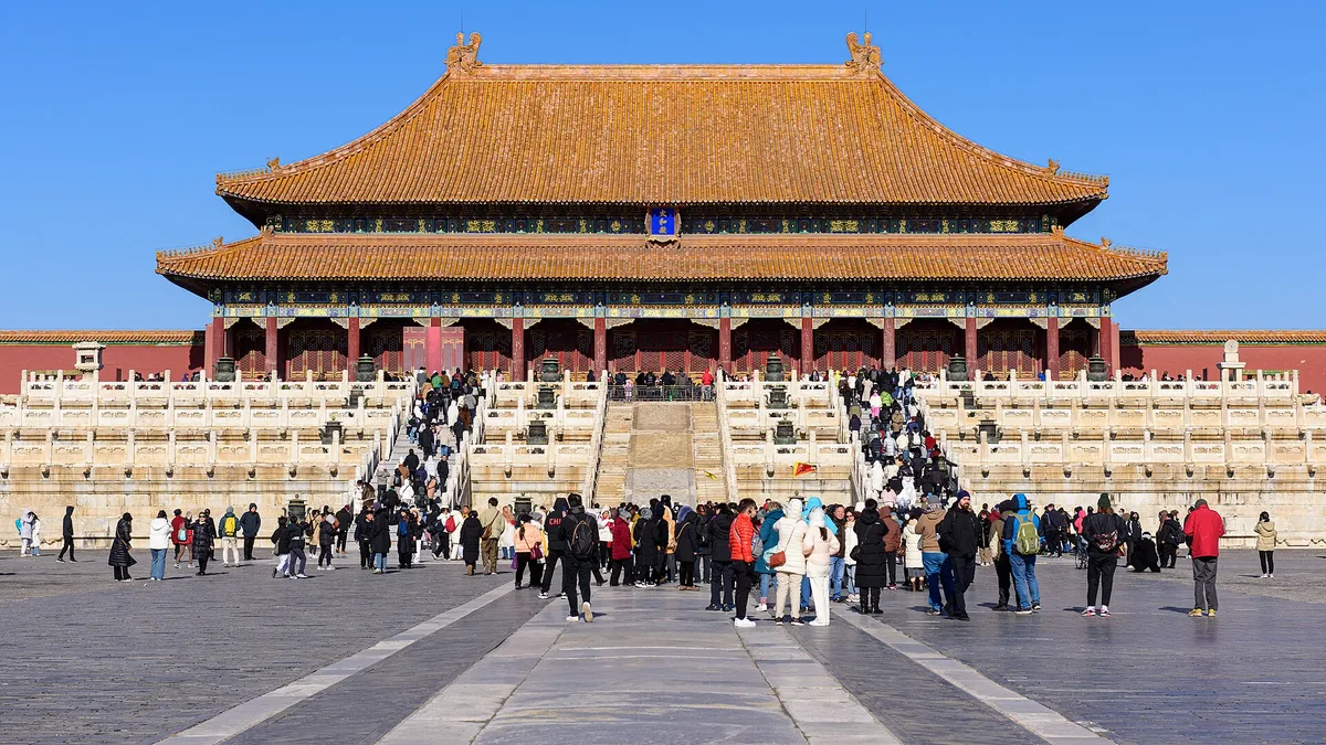 Forbidden City in China